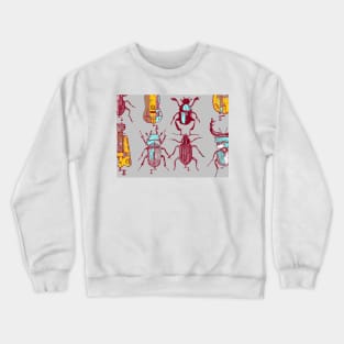 Gurdy beetles grey Crewneck Sweatshirt